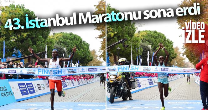 43. İstanbul Maratonu sona erdi