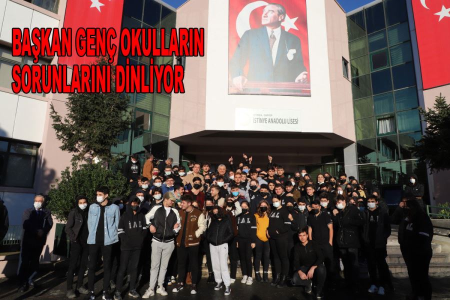 Başkan Genç, Okulların Sorunlarını Gidereceğiz