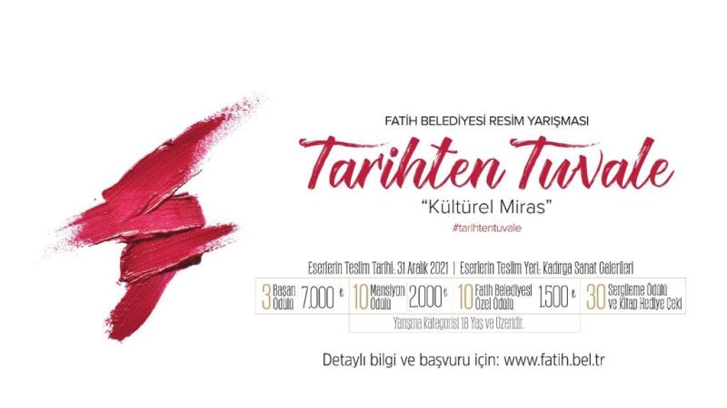 Fatih’in kültürel mirası tuvale aktarılıyor
