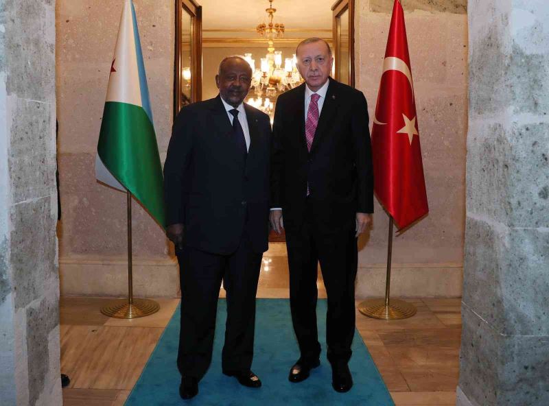 Cumhurbaşkanı Erdoğan, Cibuti Cumhurbaşkanı Guelleh ile görüştü
