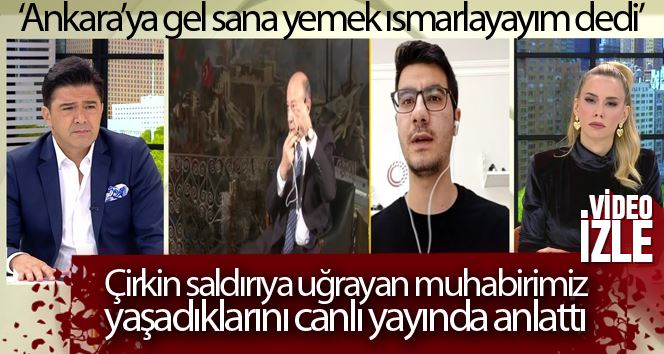 Muharrem Sarıkaya’nın saldırısına maruz kalan Ahmet Demir canlı yayında yaşadıklarını anlattı