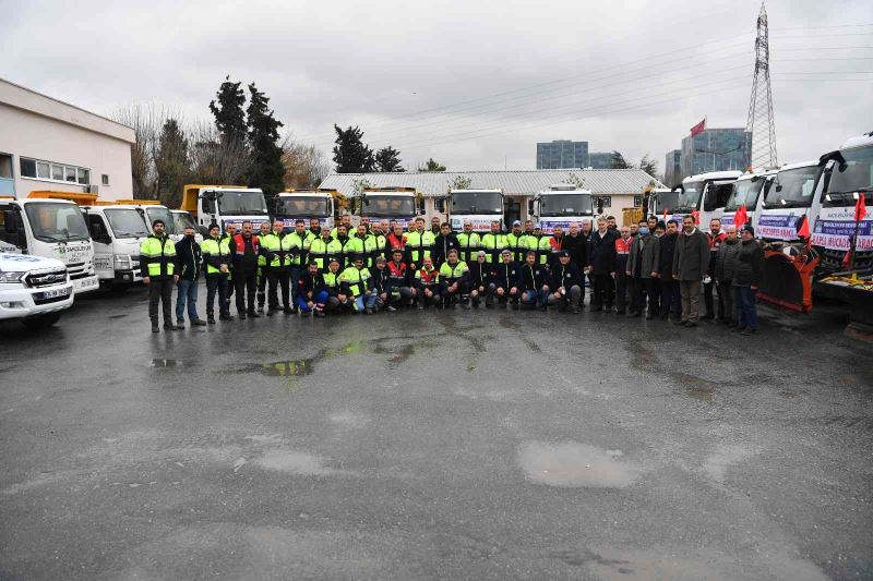 Bahçelievler’de kış koşullarına karşı tüm ekipler hazır
