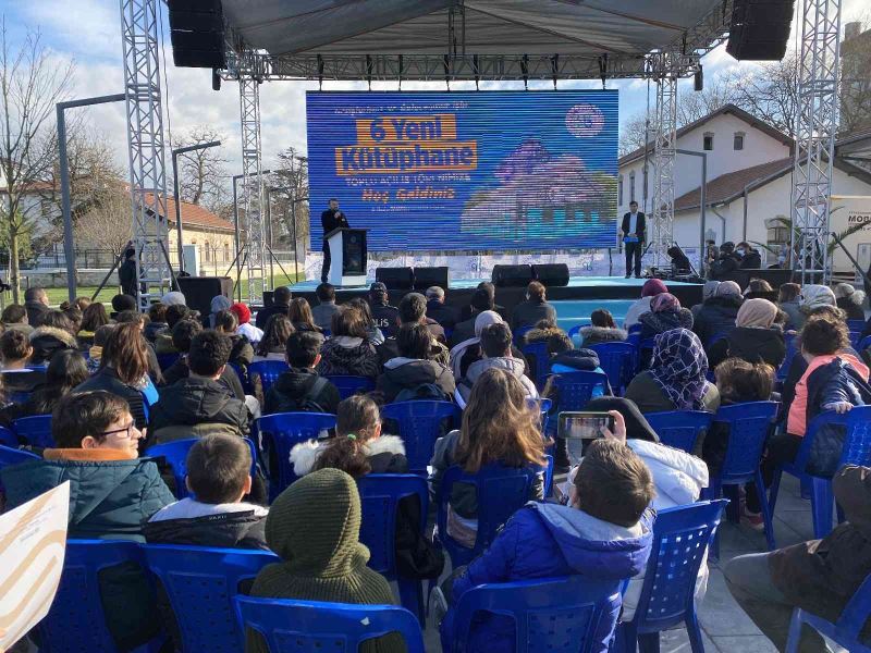 Arnavutköy’de 6 kütüphanenin açılışı coşkuyla gerçekleştirildi
