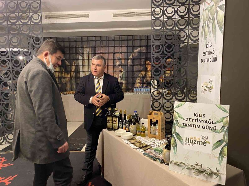 Coğrafi işaretli ‘Kilis Zeytinyağı’ İstanbul’da tanıtıldı
