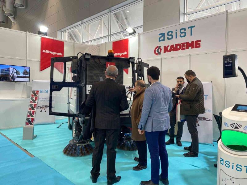 Kademe araçları Clean Eurasia Expo’da sergilendi
