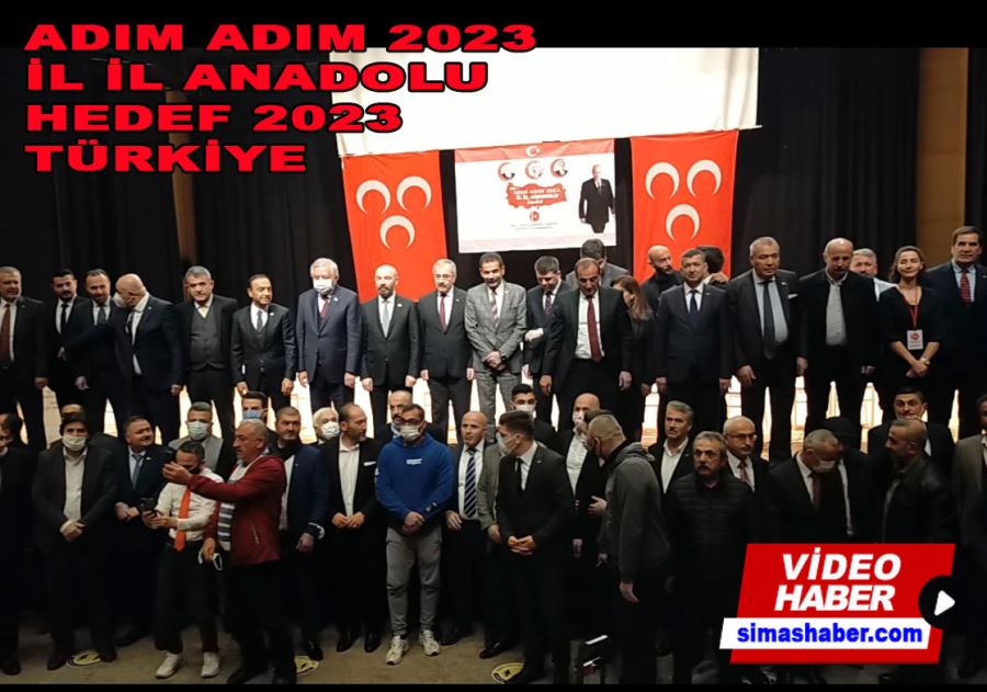 Adım adım 2023  il il Anadolu Hedef 2023 Türkiye