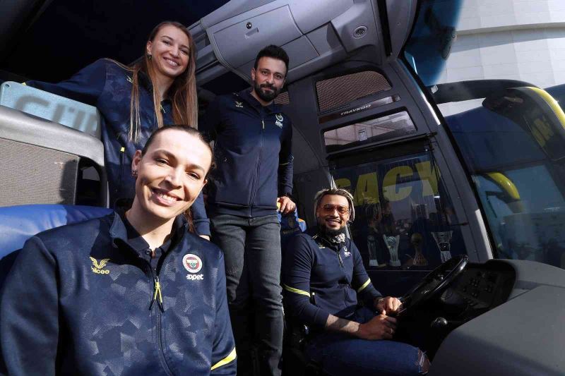 Fenerbahçe’de yeni otobüsler teslim edildi
