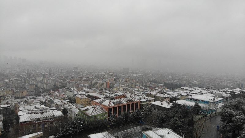 Çamlıca Tepesi beyaz gelinliğini giydi
