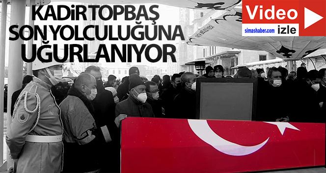 Kadir Topbaş son yolculuğuna uğurlanıyor