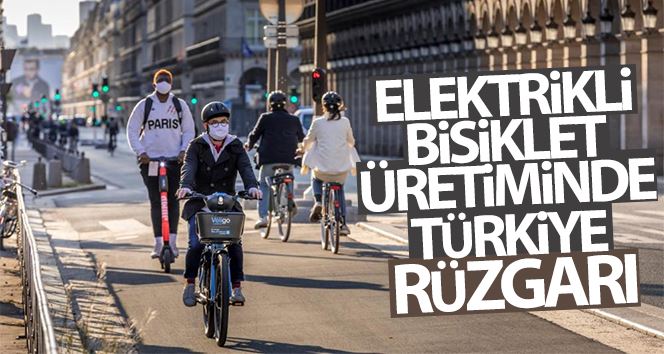 Elektrikli bisiklet üretiminde Türkiye rüzgarı