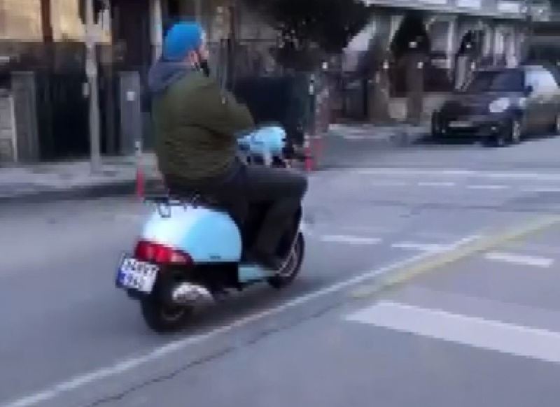 (Özel)- Kadıköy’de motosikletle ölümüne yolculuk kamerada