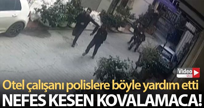 Taksim’de nefes kesen kovalamaca: Otel çalışanı hırsızları böyle yakaladı