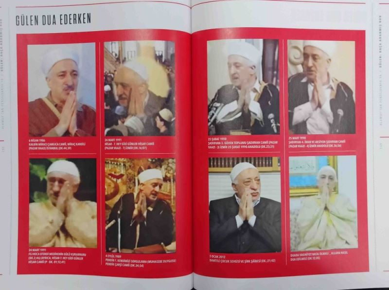 FETÖ Lideri Gülen’in el hareketleri ve figürlerinin Hristiyanlık ritüelleri ile benzerliği kitap oldu