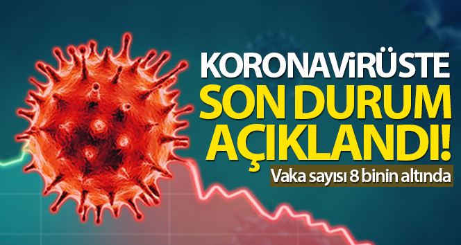 Türkiye’de son 24 saatte 7.901 koronavirüs vakası tespit edildi