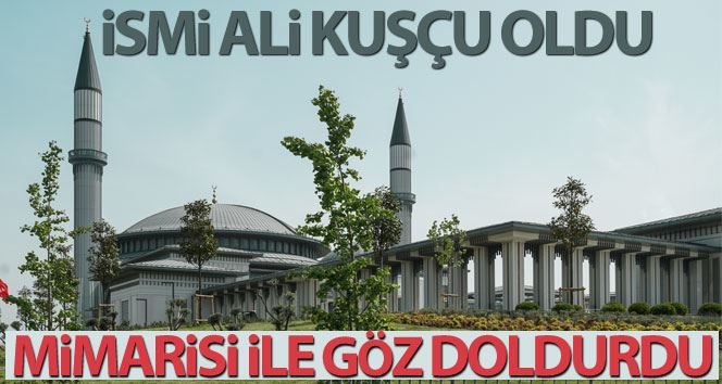 (ÖZEL) İstanbul Havalimanı “Ali Kuşçu” Cami mimarisi ile göz kamaştırıyor