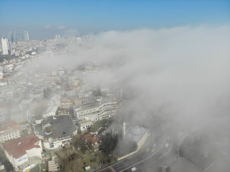 İstanbul’da sis manzaraları
