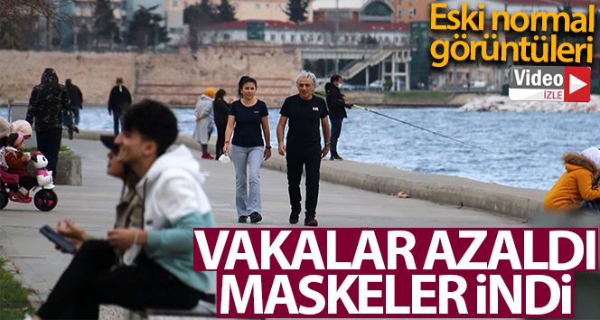 (Özel) Vakalar azaldı, maskeler indi