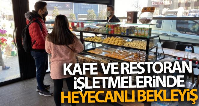 (Özel) İstanbul’da kafe ve restoran işletmelerinden heyecanlı bekleyiş