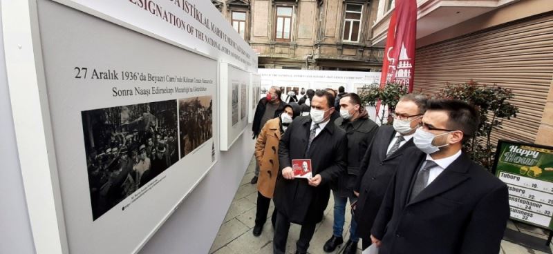 Beyoğlu’nda İstiklal Marşı’nın kabulü ve Mehmet Akif sergisi
