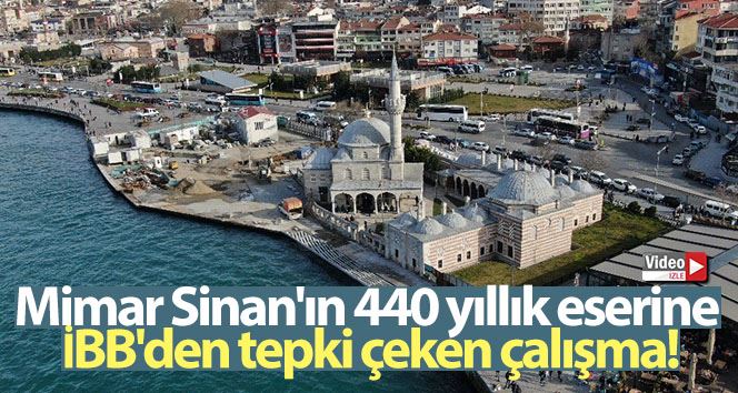 (Özel) İstanbul’da 5 asırlık camiyi çatlattılar