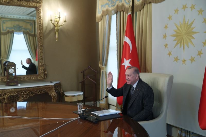 Cumhurbaşkanı Erdoğan, AB Komisyonu ve AB Konseyi Başkanları ile görüştü
