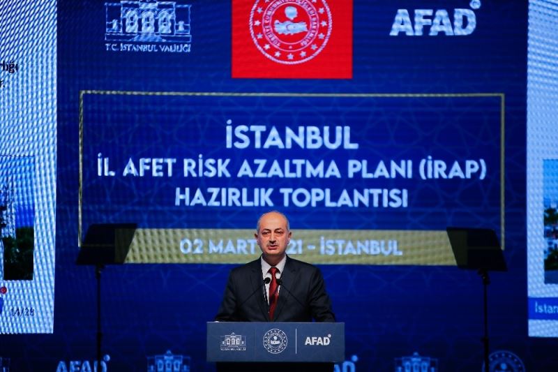 ’İstanbul İl Afet Risk Azaltma Planı’ hazırlık toplantısı düzenlendi
