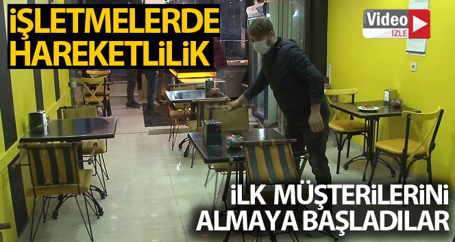 İstanbul’da restoranlar normalleşme ile birlikte hazırlıklara başladı