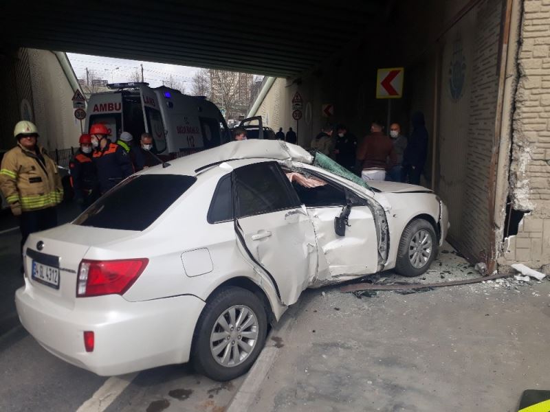 Yeşilköy’de trafik kazası: 1 yaralı
