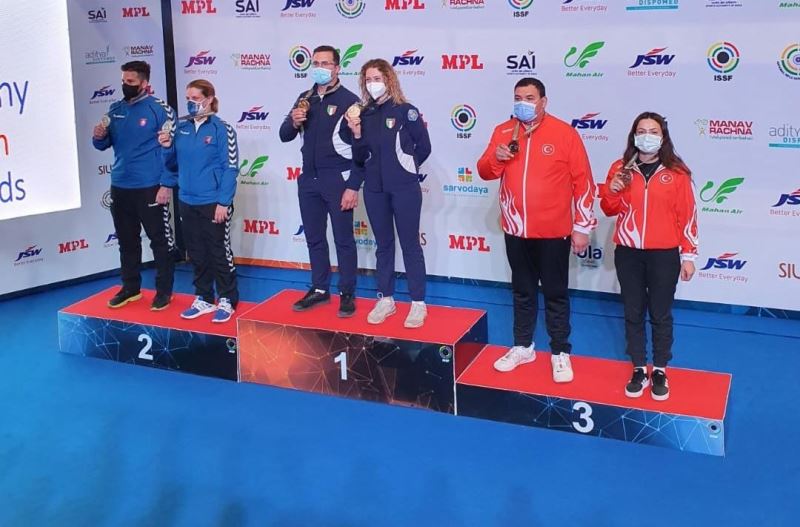 Milli atıcılardan bronz madalya
