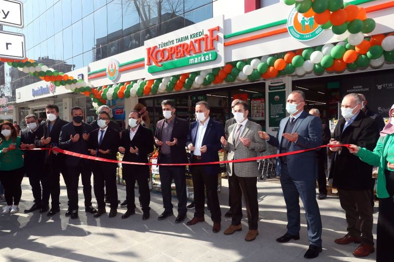 Bağcılar’da ikinci Tarım Kredi Kooperatif Marketi açıldı
