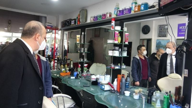 Yeni normalleşme sürecinde Kartal’da işletmeler denetlendi
