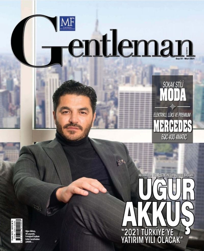 Türk iş adamı İtalyan dergisine kapak oldu
