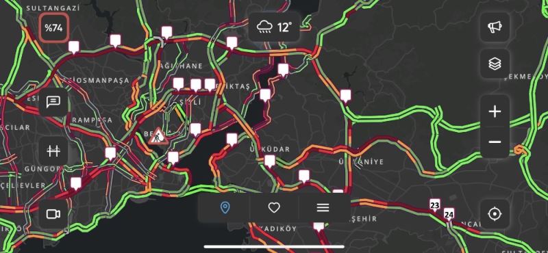 Cumartesi kısıtlaması kalktı, Bebek Sahili’nde hareketlilik yaşandı
