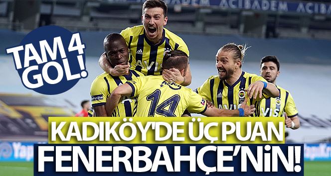 Süper Lig: Fenerbahçe: 3 - Gaziantep FK: 1 (Maç sonucu)