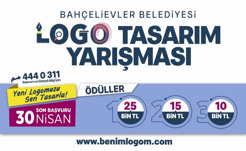 Bahçelievler Belediyesinden Logo Tasarım Yarışması
