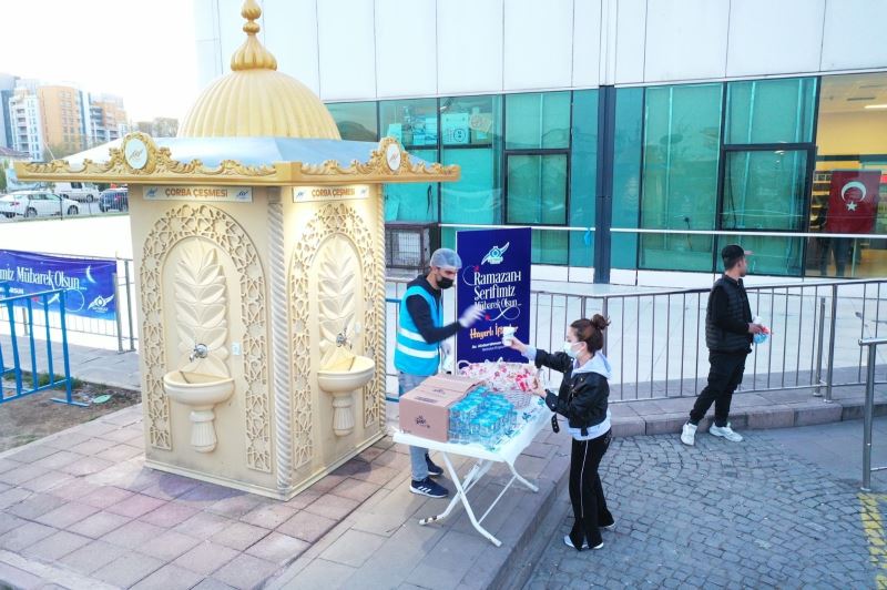 Sultangazi Belediyesi’nden iftarlık çorba ikramı
