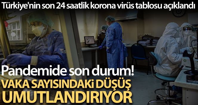 Son 24 saatte korona virüsten 339 kişi hayatını kaybetti