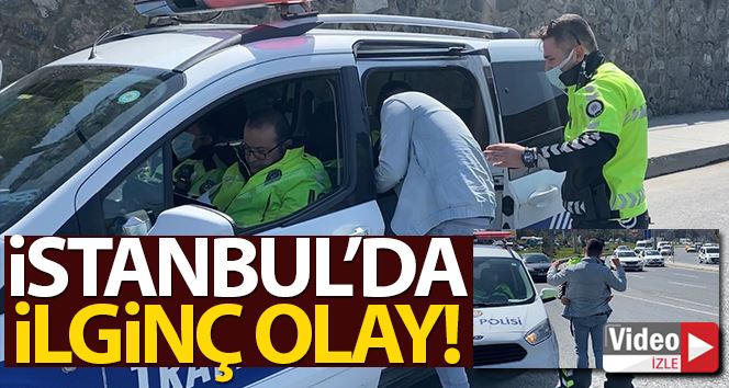 (Özel) İstanbul’da ilginç olay: Çarptığı adamı hastaneye götürürken gözaltına alındı