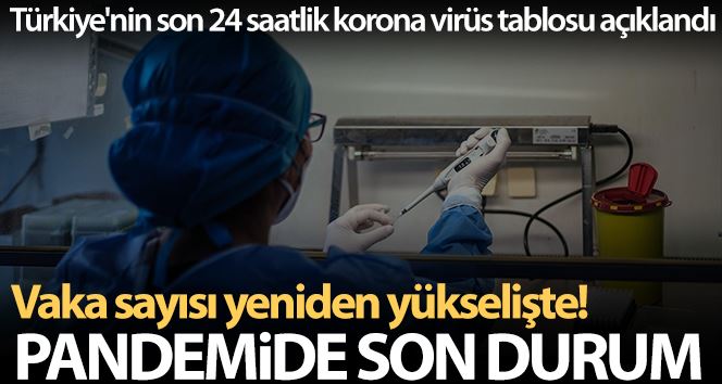 Son 24 saatte korona virüsten 346 kişi hayatını kaybetti