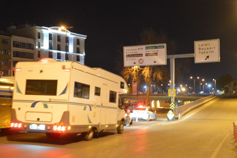 N Kolay İstanbul Yarı Maratonu için yollar kapatılmaya başlandı
