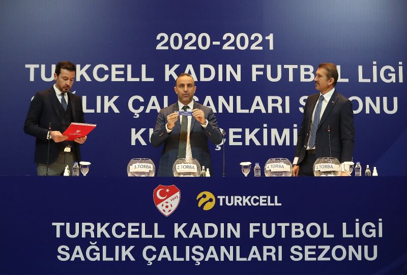 Turkcell Kadın Futbol Ligi Sağlık Çalışanları Sezonu fikstürü çekildi
