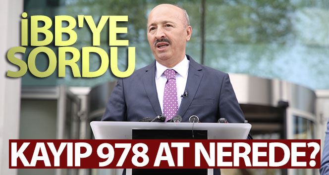 AK Parti İstanbul İl Başkan Yardımcısı Altunay, İBB’ye kayıp atları sordu