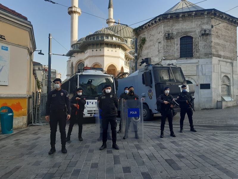 Taksim Meydanı’nda 1 Mayıs Emek ve Dayanışma Günü önlemleri