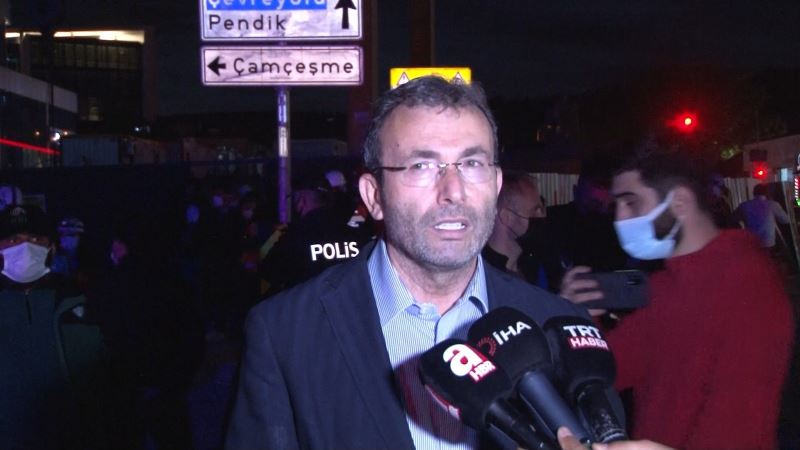 Pendik Belediye Başkanı Ahmet Cin: “Etraftaki 13 tane binanın ciddi hasarları var”
