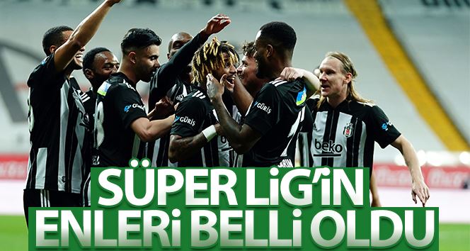 Süper Lig’in enleri belli oldu