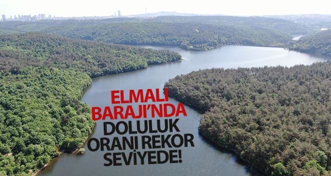 (Özel) Elmalı Barajı’nda doluluk oranı rekor seviyede