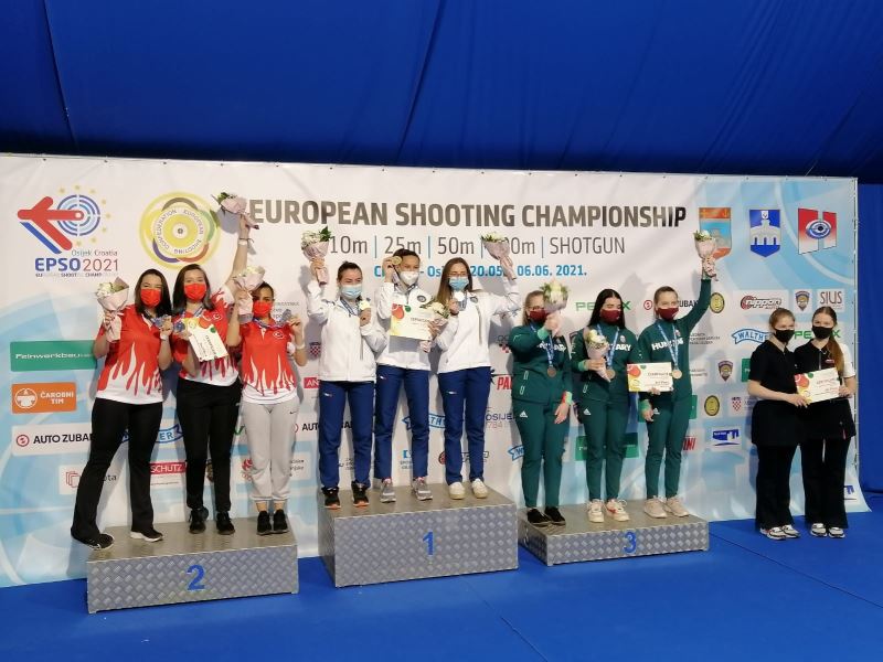 Tüm Dallar Avrupa Şampiyonası’nda gümüş madalya Türkiye’nin
