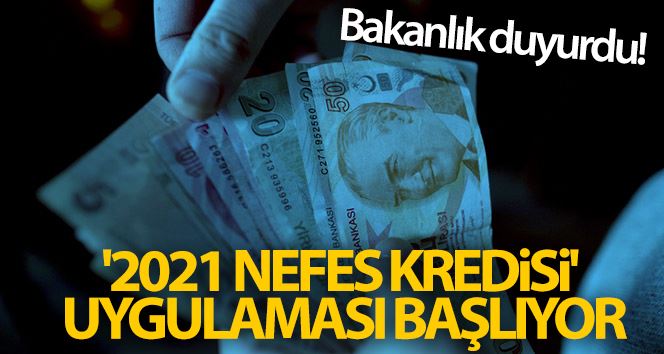 ‘2021Nefes Kredisi’ 1 Haziran tarihi itibarı ile uygulamaya alınacak