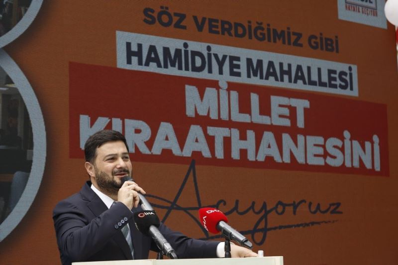 Kağıthane’de bir millet kıraathanesi daha açıldı
