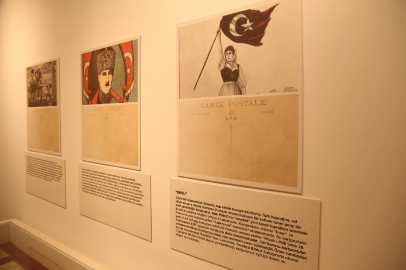 Mehmet Günyeli’nin özel arşivinden milli mücadele kartpostalları ve afişleri sergisi
